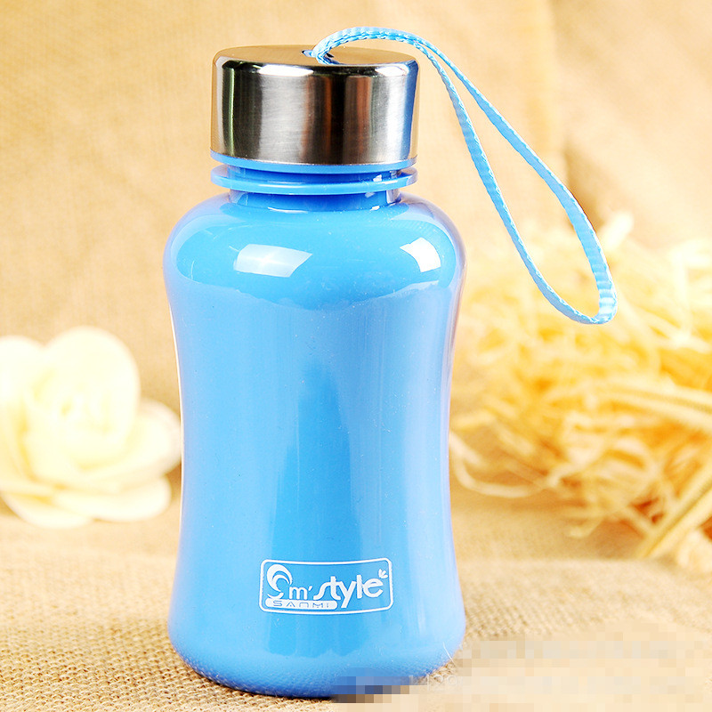  Botol Minum  Plastik Style 290ml SM 8421 Blue 